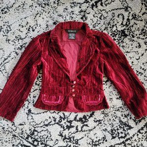 Velvet Victorian Jacket Blazer Coat Kids XS 4T 5T 4 5
